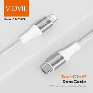Type-C to iPhone Data Cable 3 Meter Vidvie