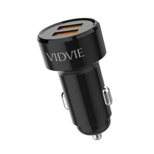 Dual USB Car Charger 2.4A Vidvie