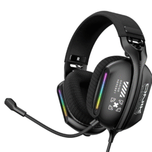 ONIKUMA X12 Wired Noise-Isolating Gaming Headset with RGB - Black